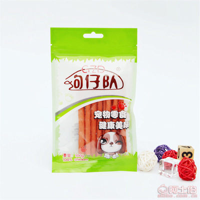 【狗仔隊(duì)寵物零食100G寵物牛肉條狗狗訓(xùn)練寶貝肉干肉條零食廠家批發(fā)n1001】臺(tái)州市黃巖糖糖寵物用品廠 - 產(chǎn)品庫(kù)
